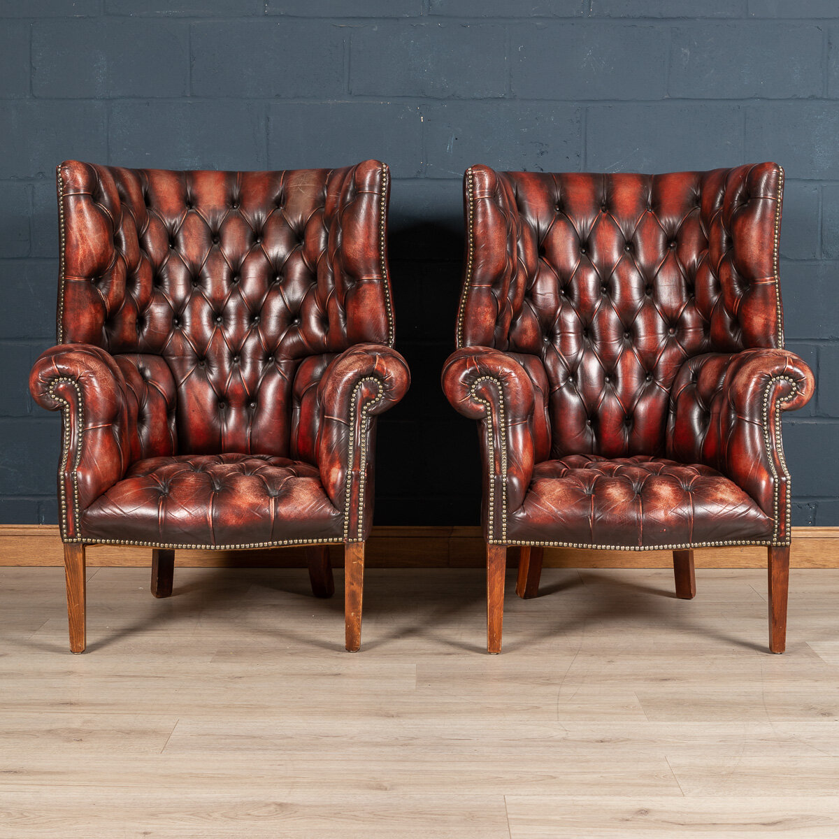 Barrel back leather chair new arrivals